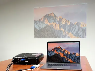 プロジェクター接続