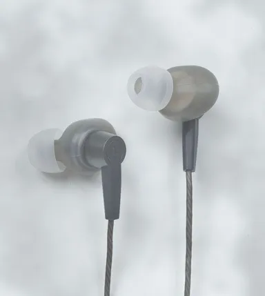骨伝導イヤホンViboneーディープグレー