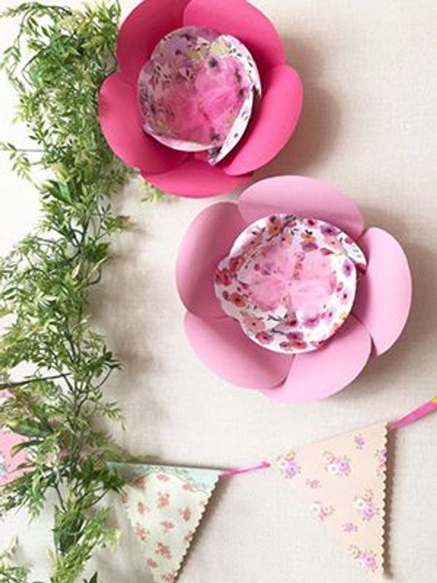 可愛さもビッグ！作って記念撮影！
「ビッグフラワーワークレッスン」をエビスタ西宮で開催！