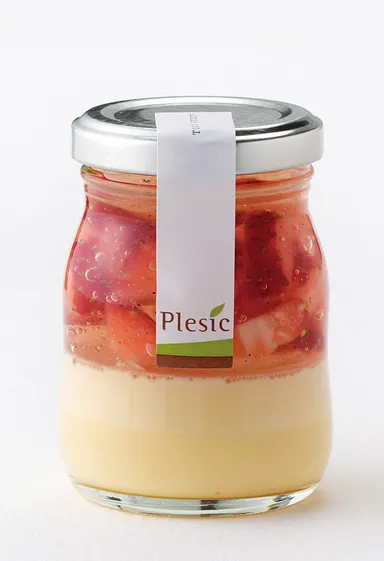 ボトルフルーツゼリー　いちご