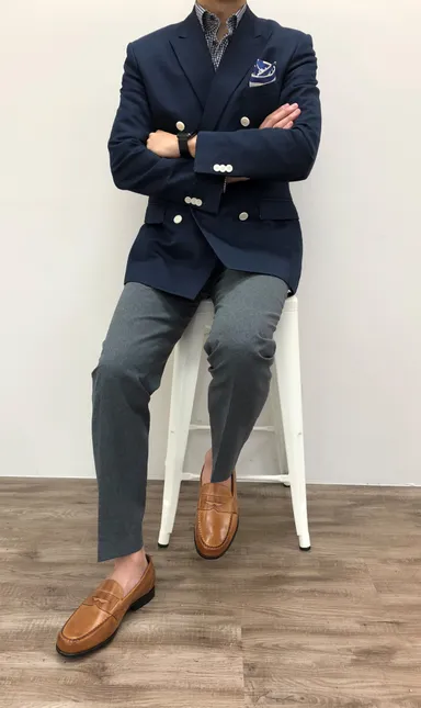 【サービス・販売】おすすめスタイル＆シューズ「クラシック ローファー ライト」ペニー(コニャック)￥15,000(M76445)