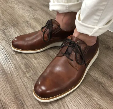 【企画】おすすめスタイル＆シューズ「トータルモーション スポーツドレス」プレーントゥ(タン)￥23,000(CH0241)