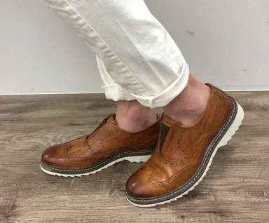 【企画】おすすめスタイル＆シューズ「ジャクソン」ウィング スリッポン(タン)￥21,000(CH1054)