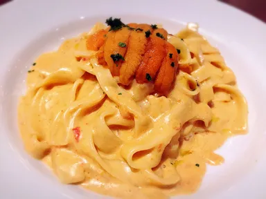 生ウニのパスタ