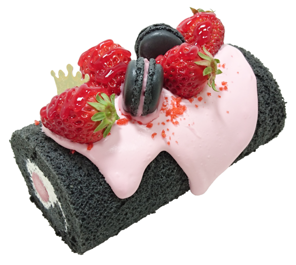 真っ黒なロールケーキ バームクーヘン 食べられる活性炭ブランド Bykuro がロールケーキで人気の Gokoku Nature Sweets とコラボした ブラックスイーツ 4月1日 日 新登場 株式会社フォーヴィスムのプレスリリース