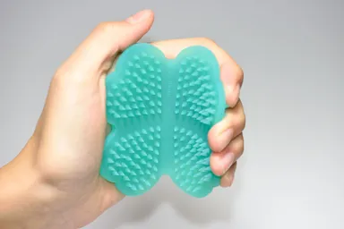 手のひら・身体全体に優しい刺激