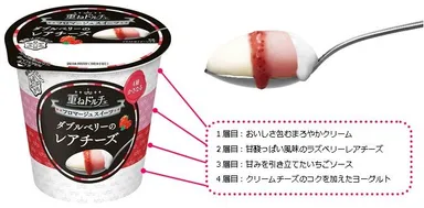 4層かさなるデザート