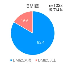 約15％が肥満体型