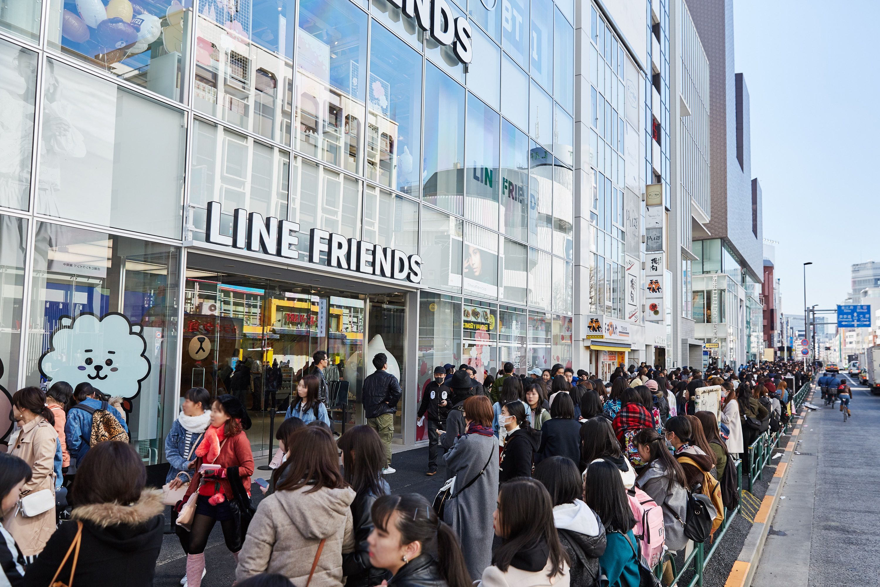 Line Friends 原宿storeをリニューアルオープン世界中で愛されているキャラクターbt21の商品も日本初上陸 Line Friends Corporationのプレスリリース