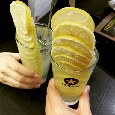 ふくふく　凍結レモンサワー