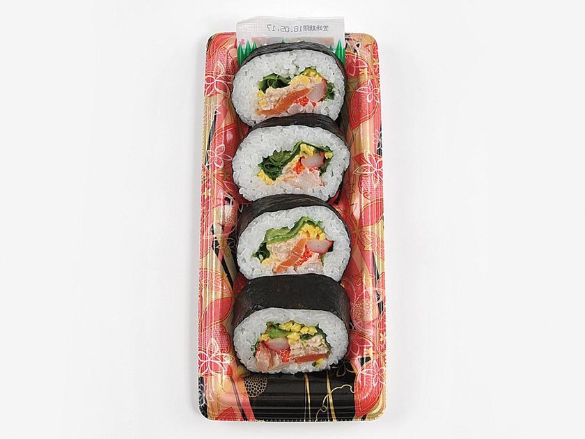 チルド生ネタ寿司ラインアップ拡充
手軽に食べられるカットした太巻寿司発売
今月の押寿司は“金目鯛”