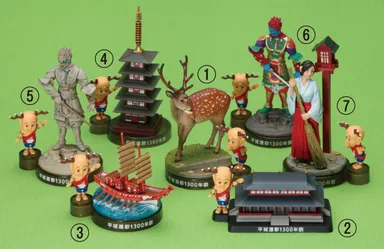 カプセルフィギュアは全8種