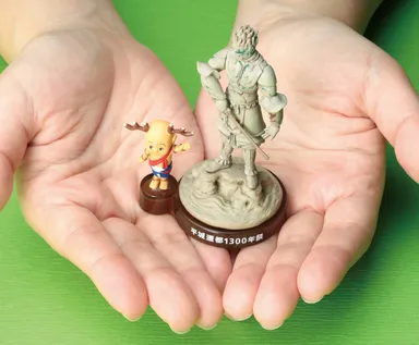 手のひらサイズの国宝「伐折羅大将」