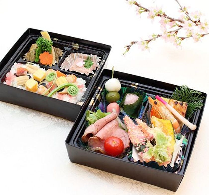 こころウキウキ桜の下で！
春の彩り 「お花見弁当」 販売開始
呉阪急ホテル日本料理「音戸(おんど)」にて
2018年3月23日（金）より