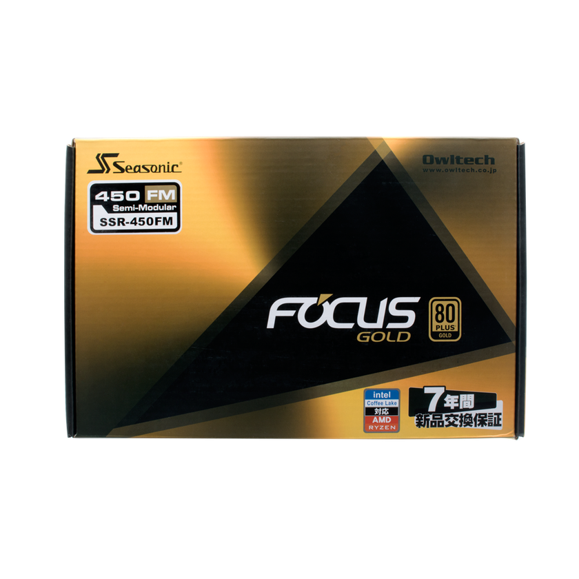 パソコンの自作を初めて行うユーザーに
取り扱いやすい仕様で構成された電源