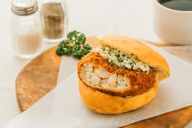 糖質制限エビカツバーガー