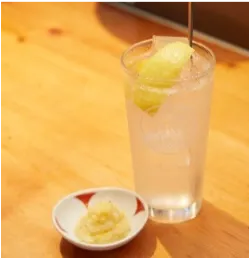 瀬戸田のレモン塩で酎