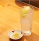瀬戸田のレモン塩で酎