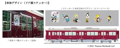 車体デザイン（ドア横ステッカー）