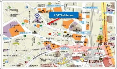 開催場所「#QTTAshibuya」