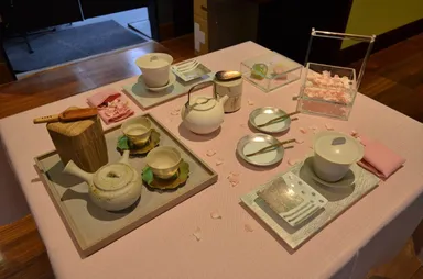 お茶をテーマにしたテーブルコーディネート