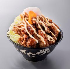 「てりたま鬼盛りすたみな唐揚げ丼」を4月1日(日)全国発売　春限定の“こってり味”で、新生活をロケットスタート！