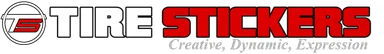 TIRE STICKERS ロゴ