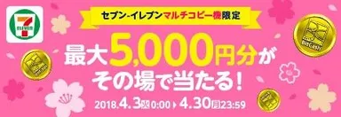抽選で555名様にビットキャッシュがあたる