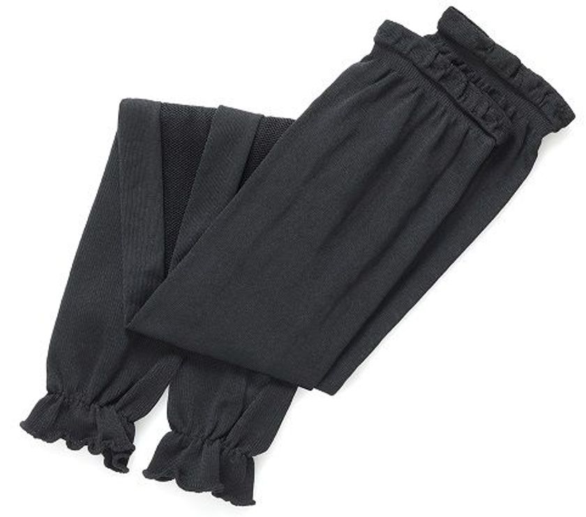 ～見逃しがちな指先までしっかりUVカット～
2018年3月27日（火）より数量限定新発売！
『メッシュさらさらアームカバー』
『メッシュさらさら手袋（ミドル丈）』