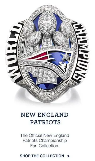The Official New England Patriots Championship Fan Collection