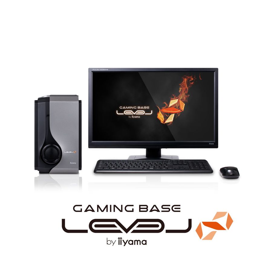 iiyama PC「LEVEL∞（レベル インフィニティ）」より
インテル(R) Core(TM) i7-8700Kと
NVIDIA(R) GeForce(R) GTX 1070 Tiを
搭載したコンパクトゲームパソコンを発売