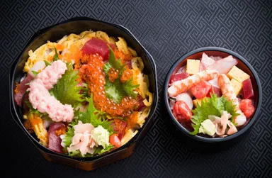 ドリームジャンボくじ丼、ドリームジャンボミニ丼　2SHOT