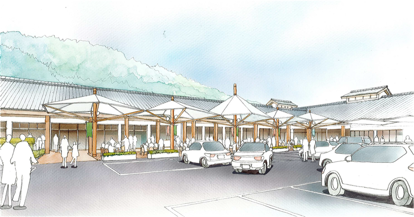 道の駅、ホテル、温浴施設、キャンピングパークなど
岐阜県本巣市の観光施設4カ所の受託運営を開始
4月1日(日) 本巣市の新たなシンボルとして、
道の駅「織部の里もとす」リニューアルオープン!