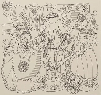 「Aiken Drum」コラボファブリック