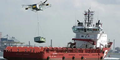 コンテナ輸送イメージ