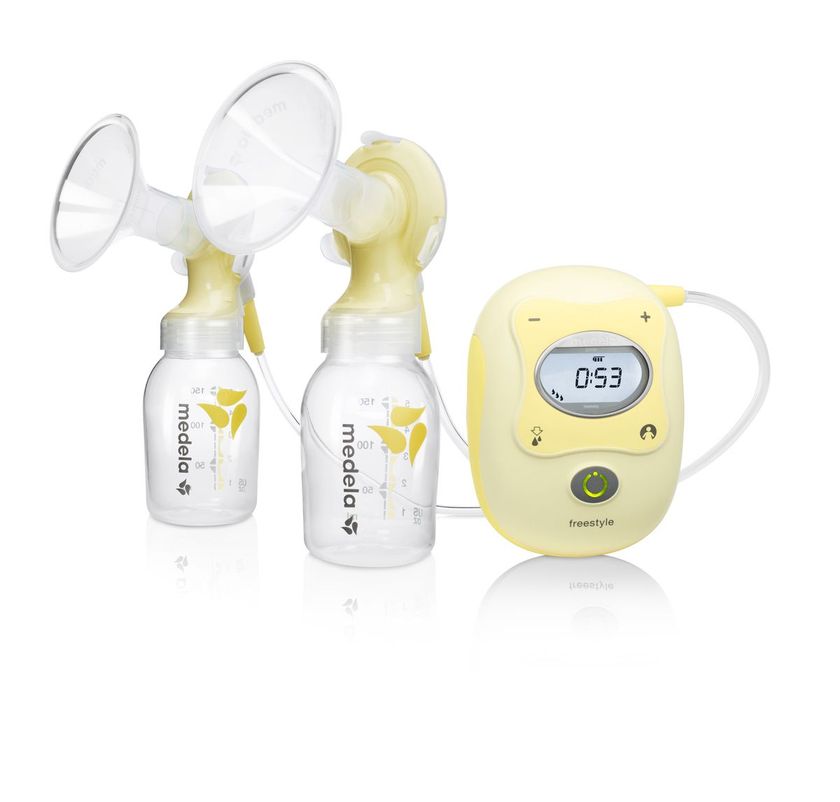 メデラ　medela スイングマキシ電動搾乳機　母乳保存バッグ　予備保存ボトル付