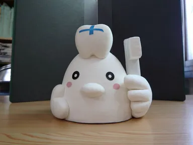 紙粘土でクレイモデル作成