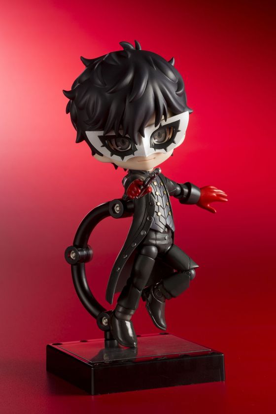 "“TAKE YOUR HEART”
4月からTVアニメがスタートする大人気作『ペルソナ5』の
「主人公 怪盗ver.」がキューポッシュに！