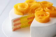 レインボーショートケーキ