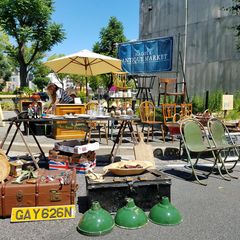 1日に1万人が訪れた海外アンティークや昭和レトロが集まる現代版蚤の市「第3回 NAGOYA ANTIQUE MARKET」　4月21日・22日に名古屋市中区のお寺「東別院」で開催！