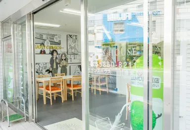 サンズハウスの店内