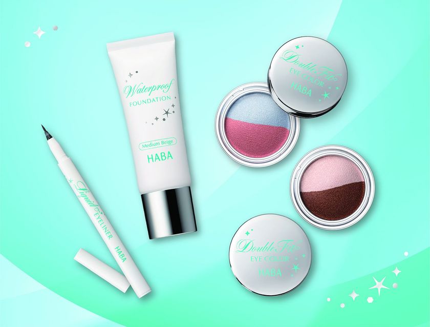 ～汗も皮脂にも勝つ！夏限定ミネラルカラーメイク～
2018年4月23日（月）より数量限定発売！
『ウォータープルーフファンデーション』
『ダブルフィットアイカラー』
『リキッドアイライナー』