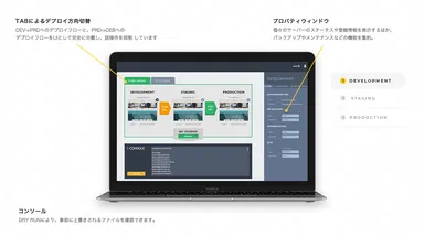 管理画面イメージ