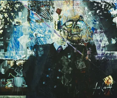 The flower has bloomed because the neck was broken / 2018, March