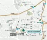東京都立中央図書館地図