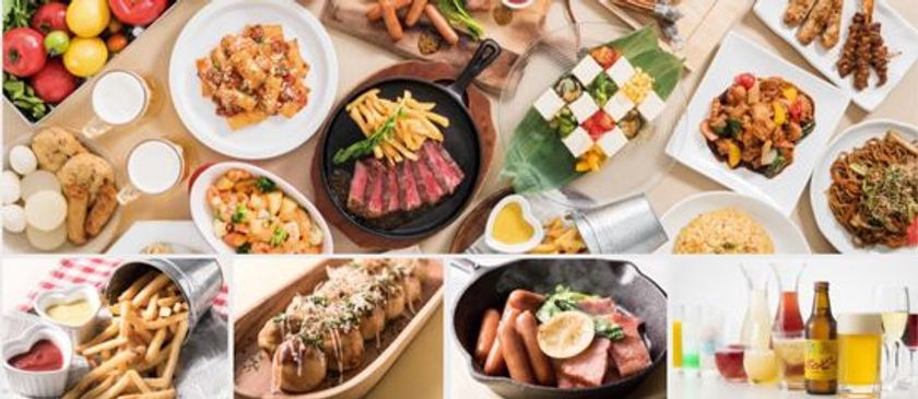 京都駅周辺の夜景を眺めながら、HOTな京の夜をCOOLに愉しむ
「阪急トップビアガーデン京都」オープン！
2018年5月3日（木・祝）より京都新阪急ホテル屋上にて