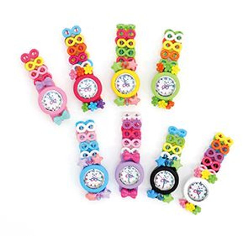 自分だけのおしゃれな腕時計をつくろう！
「トワコロンで時計づくり」をエビスタ西宮で開催！