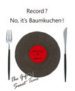 まるでレコードのような“バウムクーヘン”！オリジナル「バウムレコード」が作れるサイト開設をクラウドファンディングにて開始