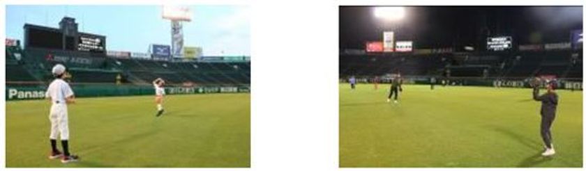 阪神甲子園球場スタジアムツアー 特別イベント
5/19（土）・20（日）
「阪神甲子園球場でキャッチボールをしよう！」を開催
～親子、友達、夫婦、カップルなどふたりの記念に～