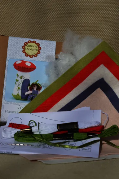 英国から日本初上陸のフェルトマスコットキット